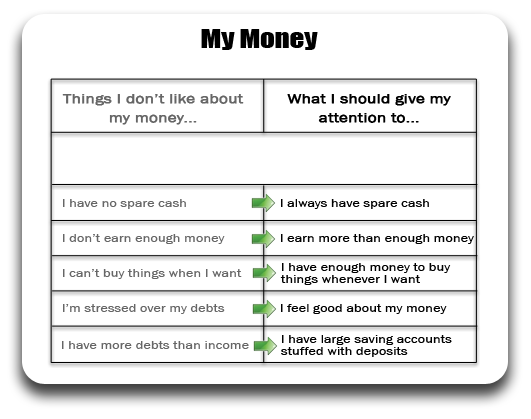 My Money - Example 2